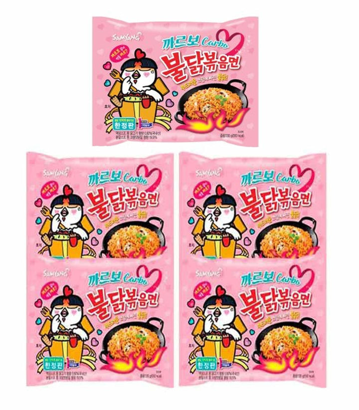 Samyang Carbonara Ramen 5-pack Buldak Hot chicken