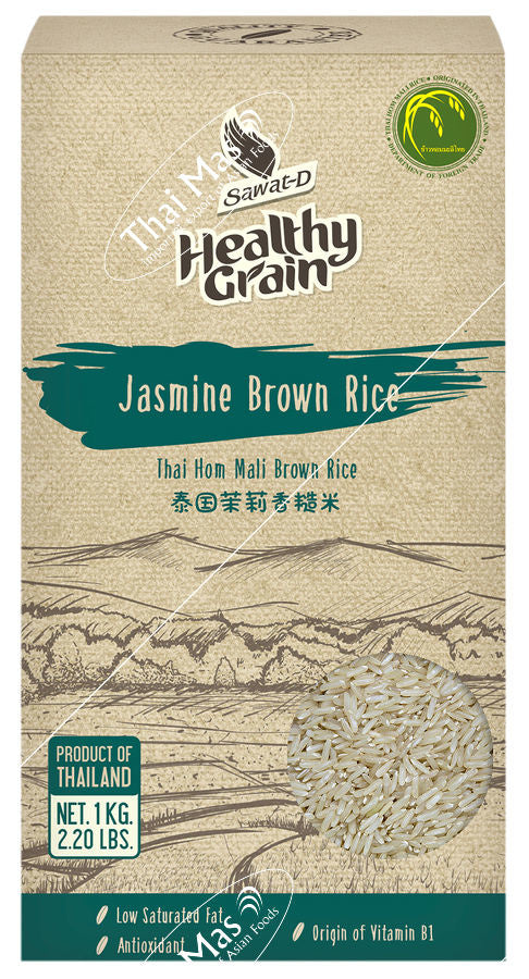 Sawat-D Jasmine Brown Rice 1kg