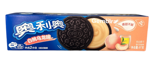 Oreo Oolong Tea Peach Sandwich Cookies 97g