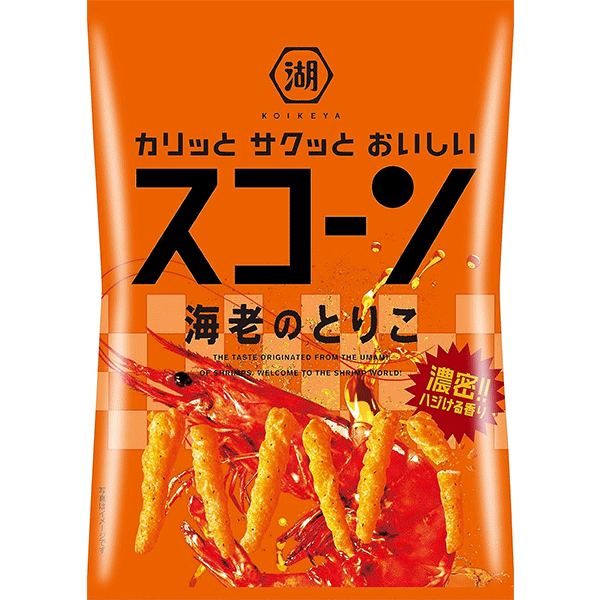 OUTLET: Koikeya Scorn Ebi No Toriko Chips 73g Best Before April 2025