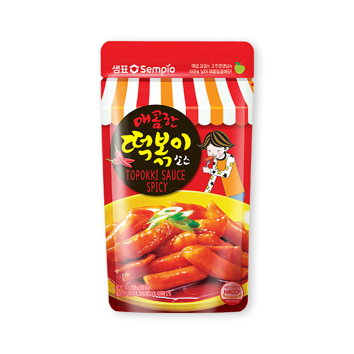 Sempio Topokki Sauce Hot & Spicy 150g 5.29 oz New Look