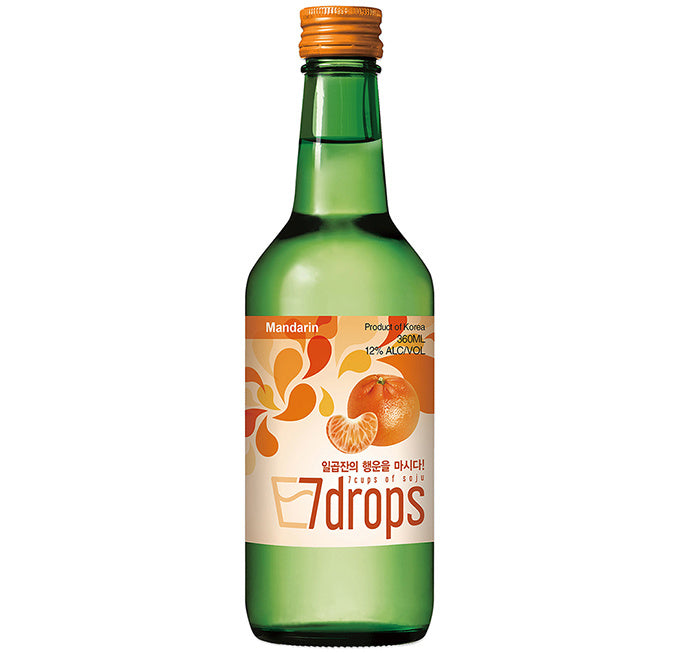 Soju Mandarin 7 drops 360ml - 12%