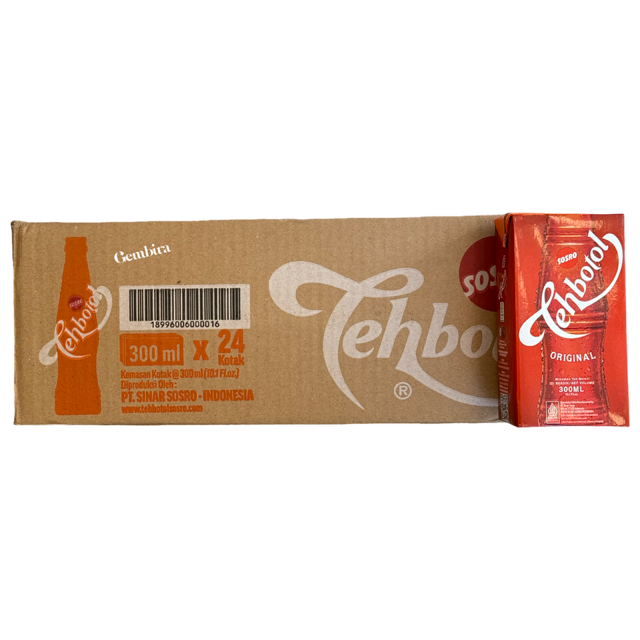 sosro teh botol 300ml x 24 packs