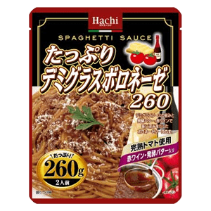 Spaghetti Sauce Demiglace Bolgnese 260g HACHI - red label