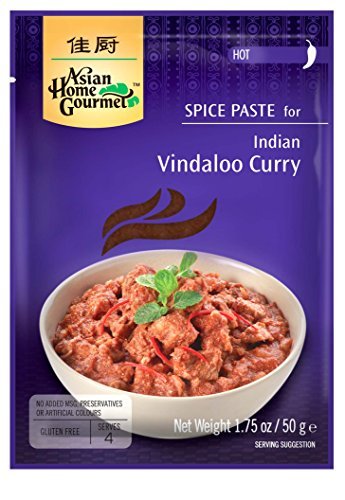 Spice Paste for Indian Vindaloo curry 50g