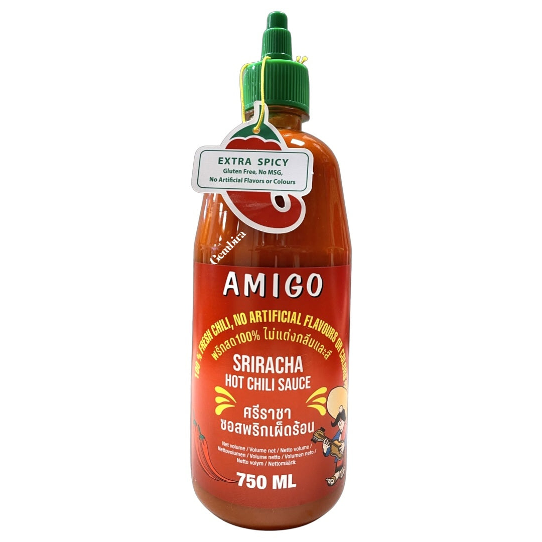 Sriracha Hot Chili Sauce 750ml AMIGO