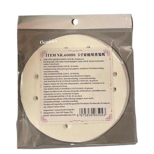 steamer paper 5 inches, 50 pieces - 60080