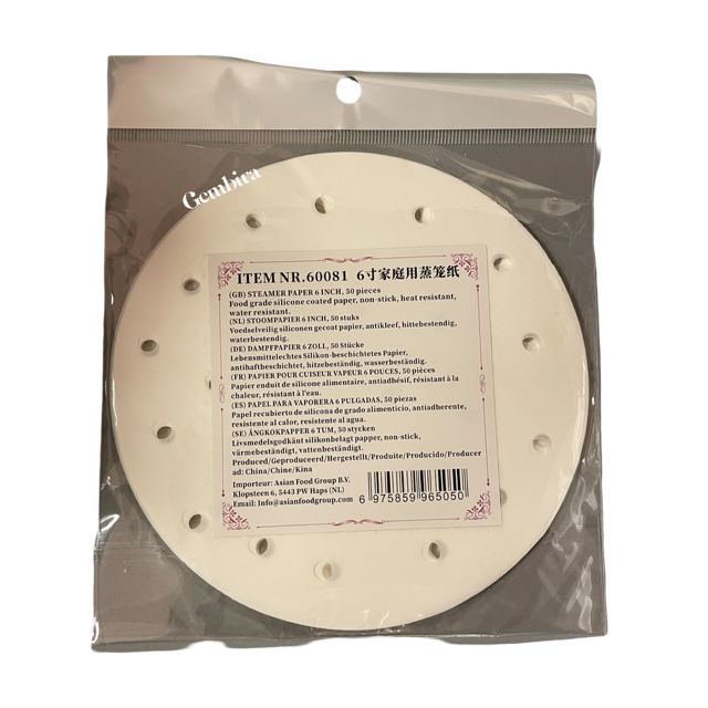steamer paper 6 inches, 50 pieces - 60081