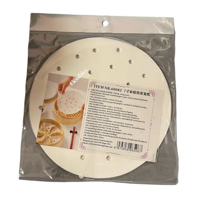 steamer paper 7 inches, 50 pieces - 60082