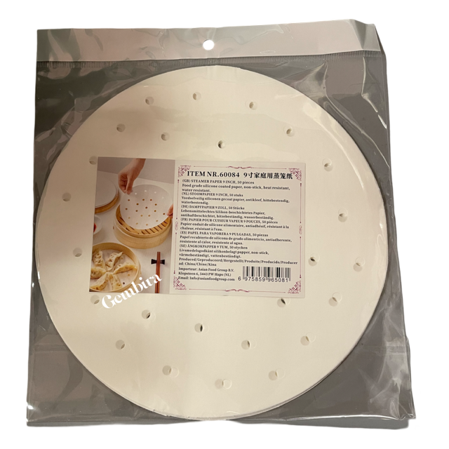 steamer paper 9 inches, 50 pieces - 60084