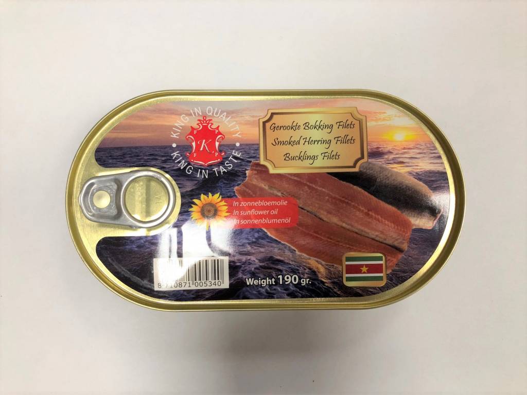 Suriname Smoked Bokking Fillets 190 g