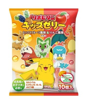 Taisho Pokemon Candy Mixed Fruit and Apple Jelly Gummies 160g