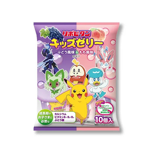 Taisho Pokemon Candy Mixed Fruit Grape & Peach 160g