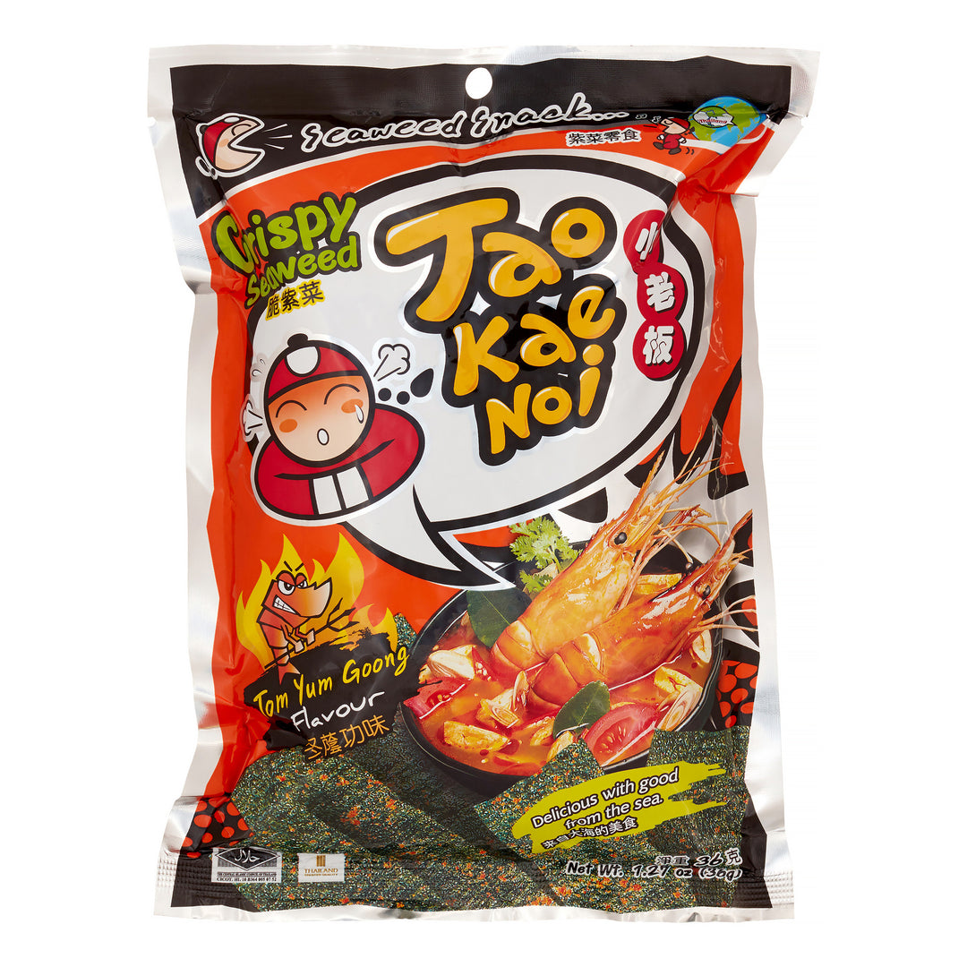 Tom Yum Goong Crispy Seaweed 59gr Tao kae noi - Value Pack