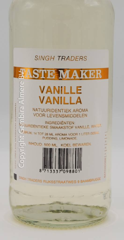 Vanilla essence White 500 ml Sing Taste makers