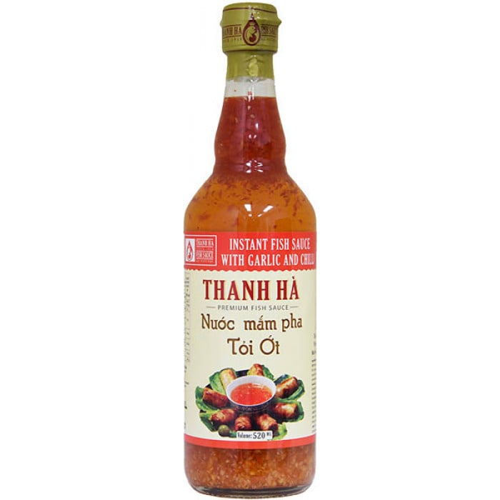 Thanh Ha instant fish sauce with garlic chilli 510ml