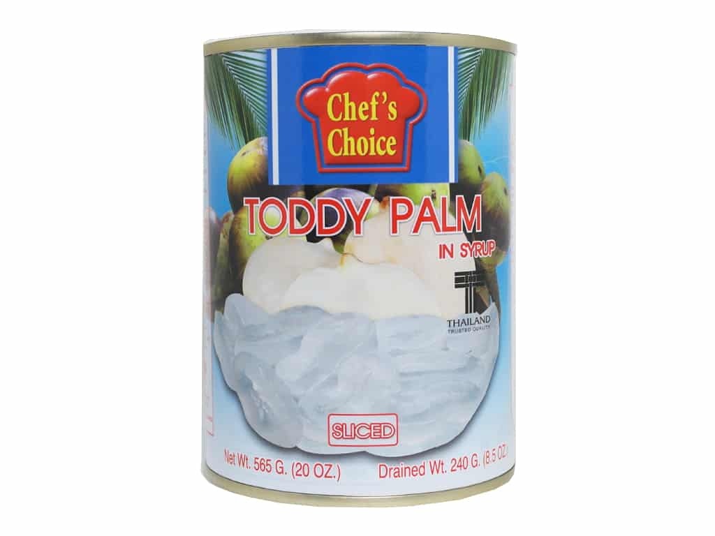 Toddy palm in syrup Slice Chef's Choice 565g