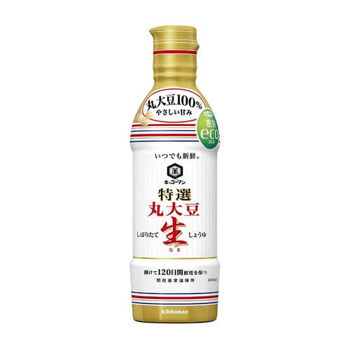 marudaizu shoyu less salt soy sauce 450ml kikkoman - White 25%