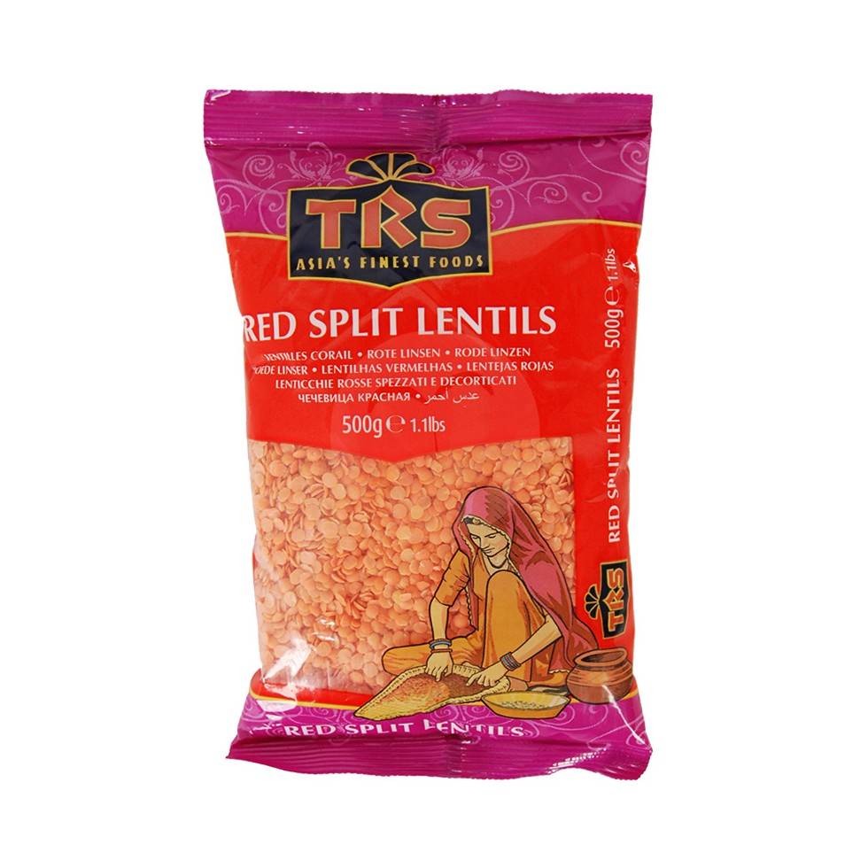 TRS Red Split Lentils 500g