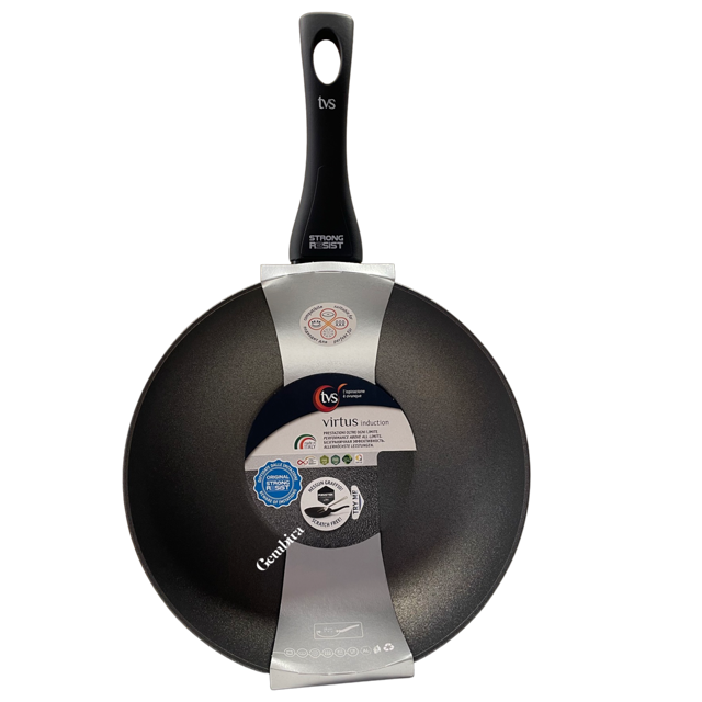 Virtus Wok 28cm with Long Handle