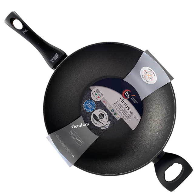 Virtus Wok 32cm with Long Handle