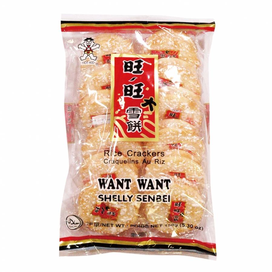 Rice Crackers Want Want Shelly Senbei 150gr