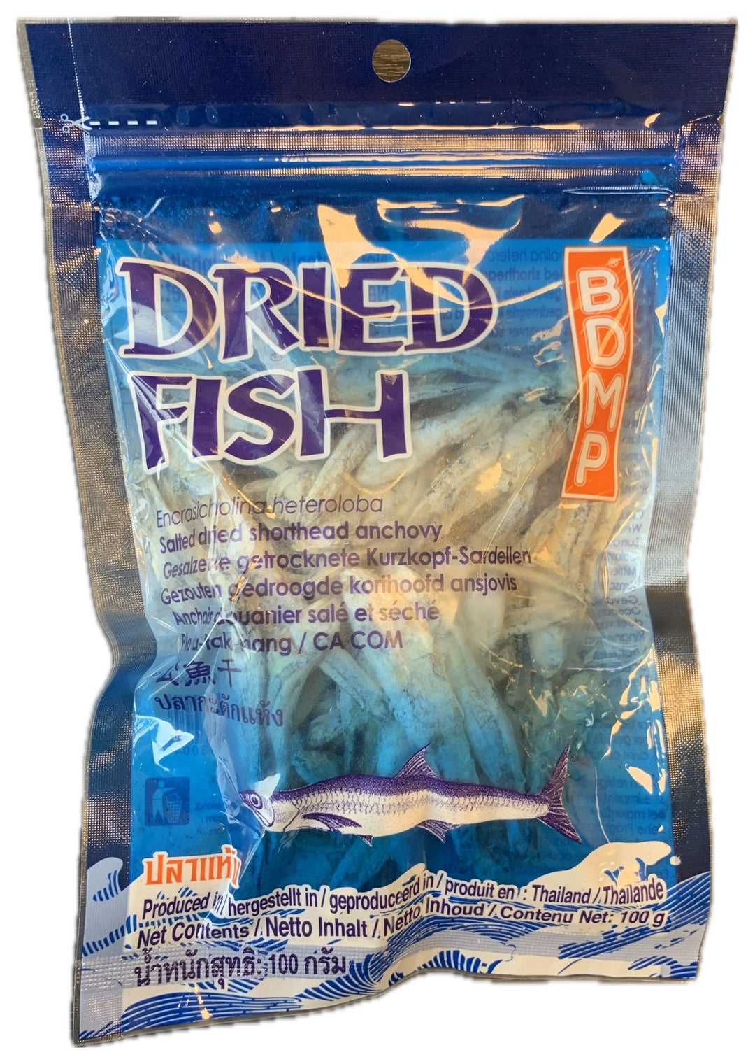 Dried anchovy 100g BDMP