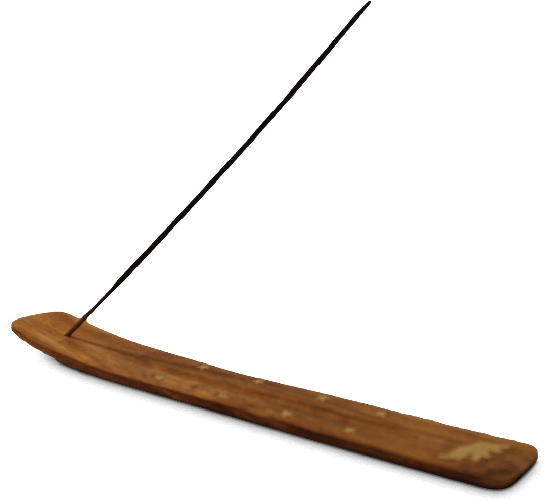 Incense holder burner Wood L25cm