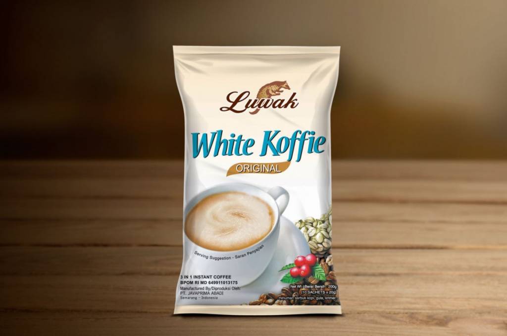 Luwak White Coffee Original 200gr (10 sachets @ 20g)