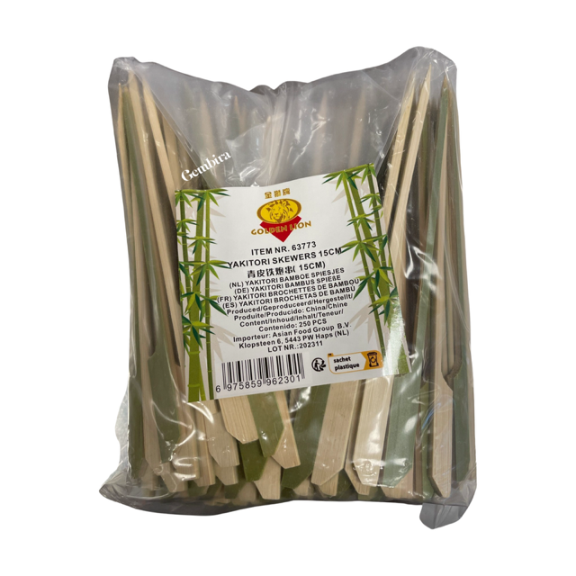Yakitori Skewers 15cm - 250 pieces Bamboo Skewers Skewer Kushi