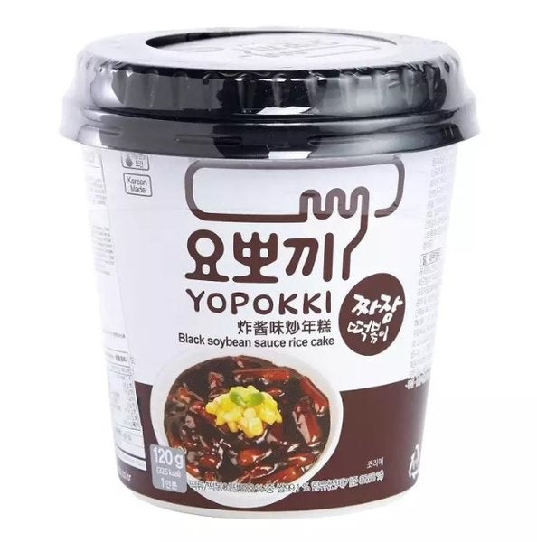 Yopokki Jjajang Black Soybean sauce Topokki 120g