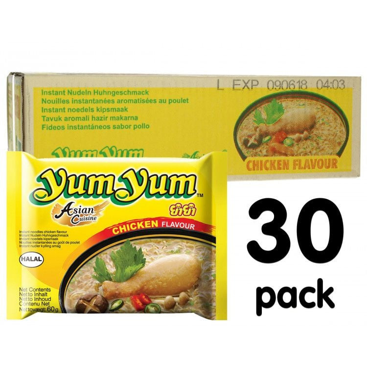 Yum Yum Chicken Noodle 60g x 30 pcs.